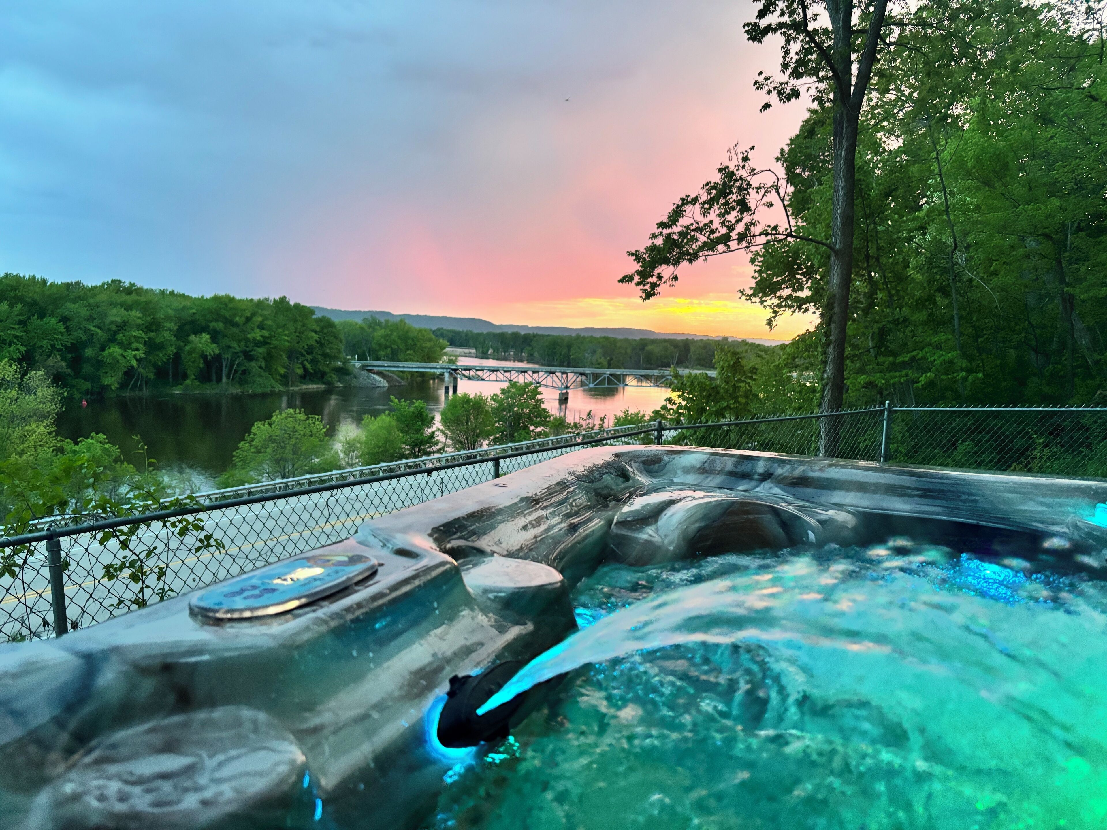 Bañera de hidromasaje exterior