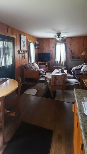 Smart-TV og stereoanlegg