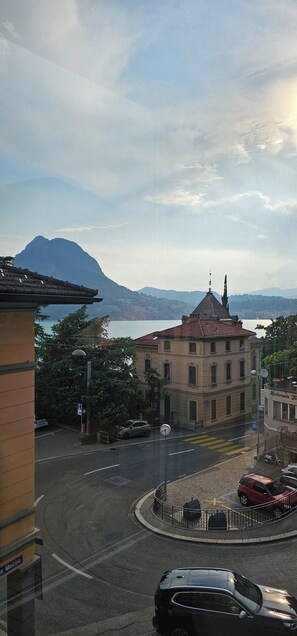 Deluxe Double Room, Lake View | Lake view - Hotel Locanda Castagnola (Lugano)