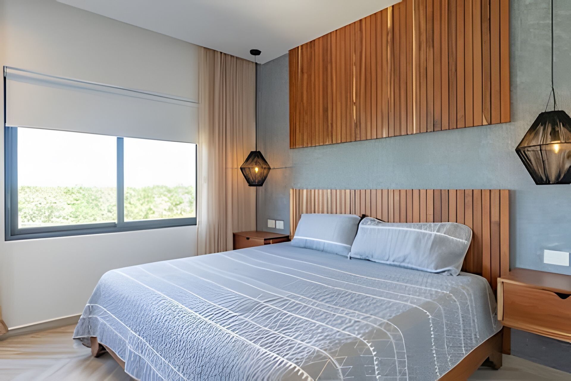 Comfort appartement | 1 slaapkamer, luxe beddengoed, donsdekens, Select Comfort-bedden