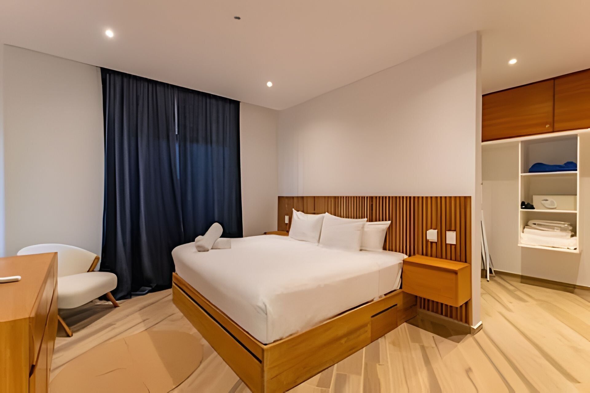 Appartement | 1 slaapkamer, luxe beddengoed, donsdekens, Select Comfort-bedden