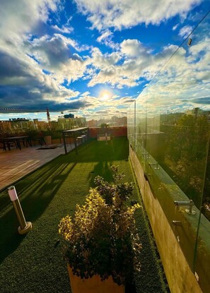 Standard Apartment, Balcony, City View | Terrace/patio