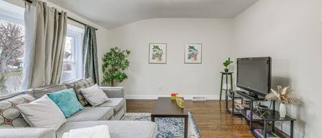 Smart-tv och böcker