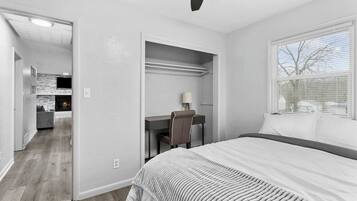 3 chambres, fer et planche Ă repasser, Wi-Fi gratuit, draps fournis