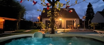 GĂźte au Charme de la ForĂȘt avec jardin. ForĂȘt des Trois Pignons Ă pied 25 Bosses