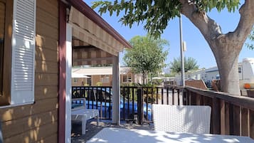 Huisje | Terrein van de accommodatie