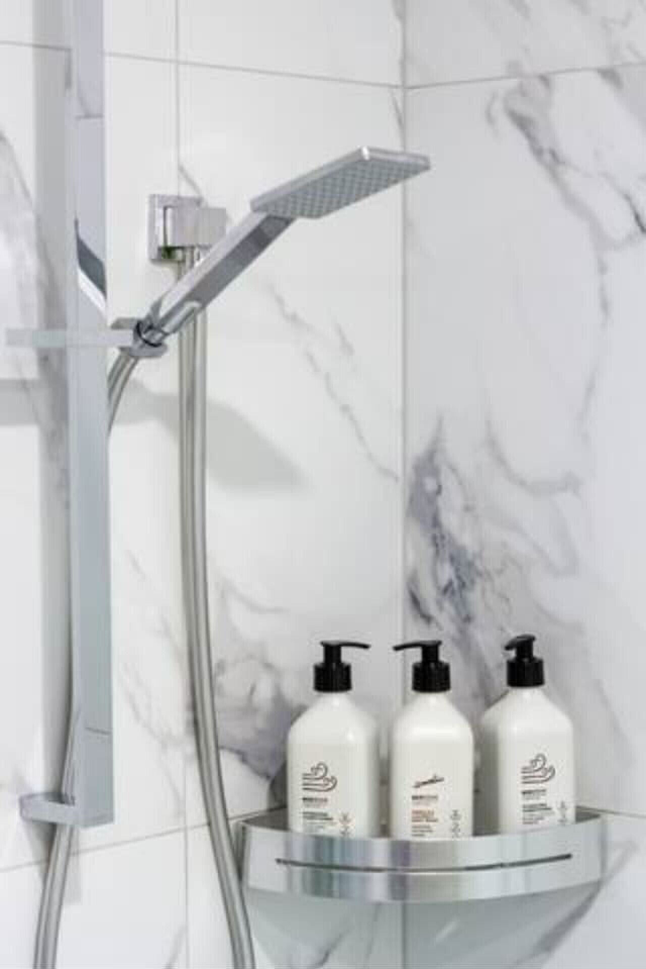Hair dryer, towels