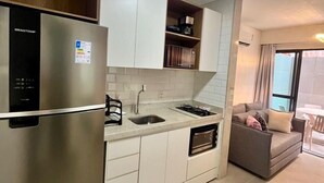 Apartment | Private kitchen | Stovetop, blender, paper towels - Green Porto 02 (Ipojuca)
