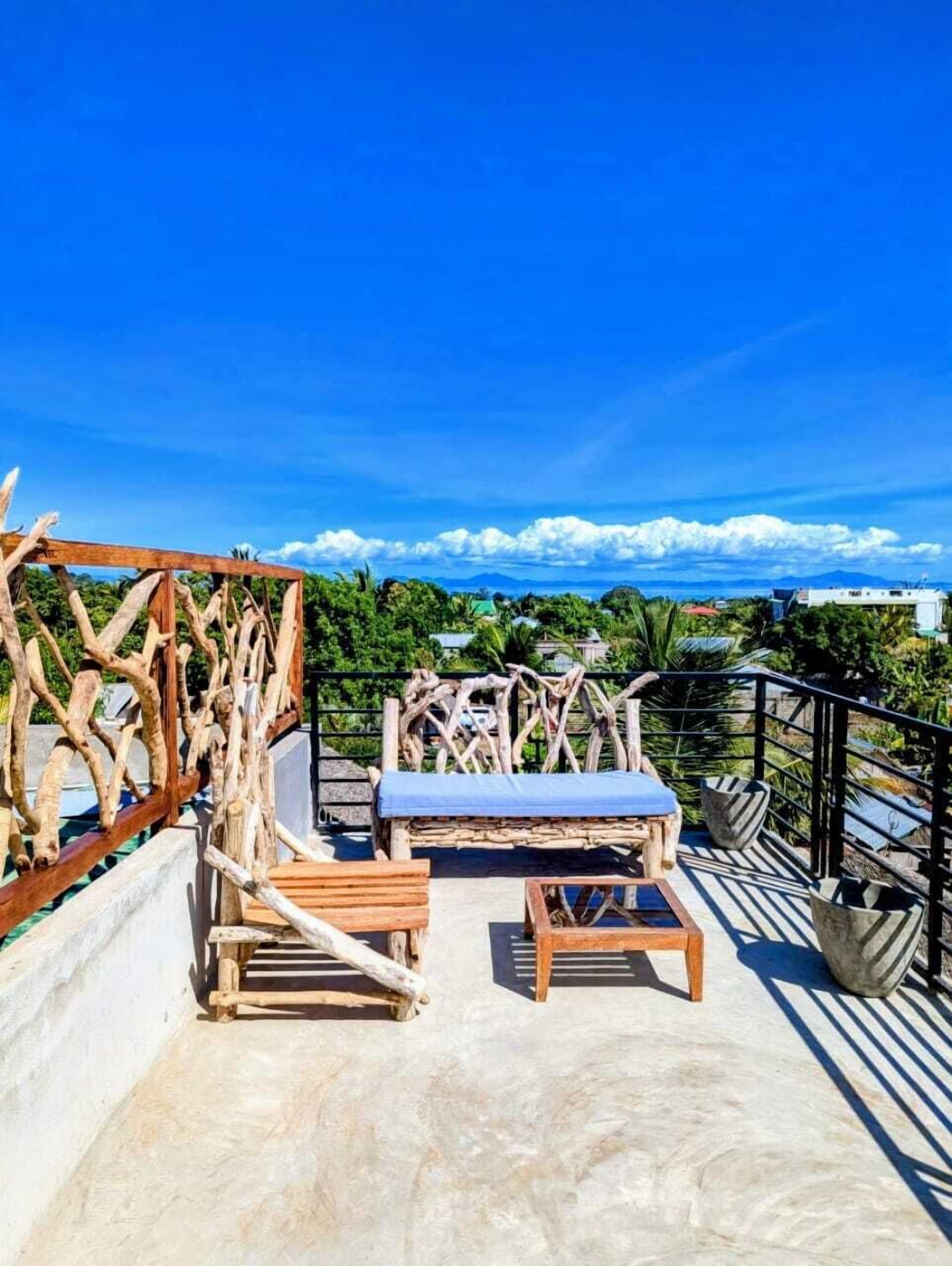 Comfort appartement, 2 slaapkamers, uitzicht op zee, aan tuin | Exterieur