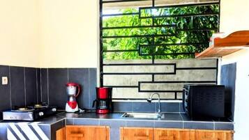 Comfort-Apartment, Gartenblick | Eigene Küche