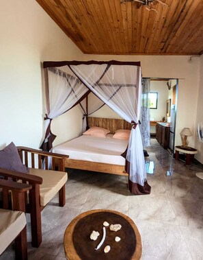 Leilighet – comfort, 2 soverom, sjøutsikt, hageområde | Safe på rommet og wi-fi (inkludert)