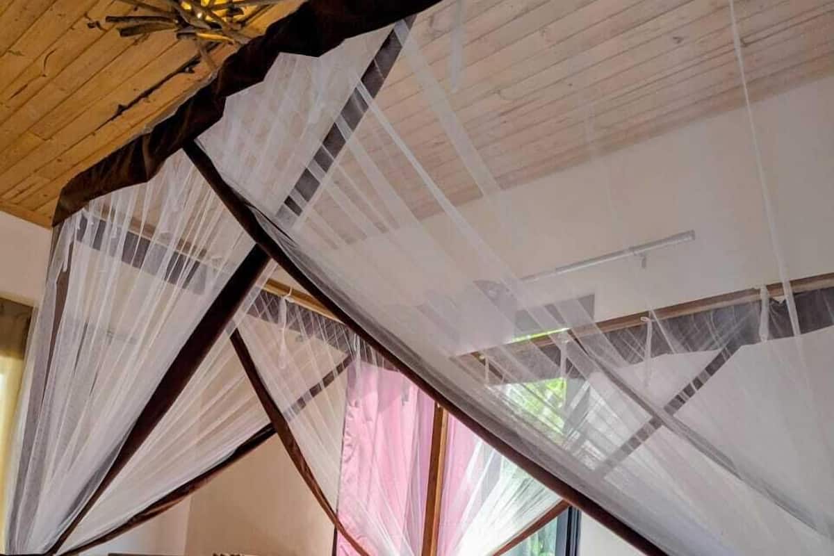 Departamento Confort, 2 habitaciones, vista al mar, en el área del jardín | Caja de seguridad en la habitación y wifi gratis