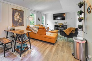 Fireplace - Peaceful Brookside Getaway ~10 Mi to Okemo Slopes! (Chester)