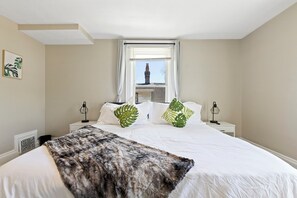 2 多间卧室、熨斗/熨衣板、WiFi、床单