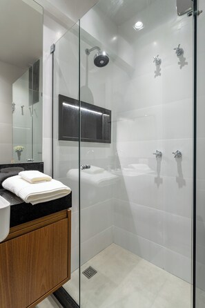 Handtücher, Shampoo