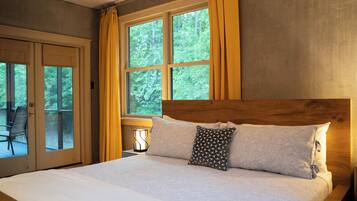 1 slaapkamer, een bureau, gratis wifi, beddengoed