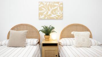 4 dormitorios, escritorio, tabla de planchar con plancha y wifi gratis