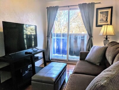 On River/Harvard Sq. two blocks