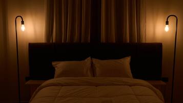 1 間睡房、書桌、熨斗/熨衫板、免費 Wi-Fi