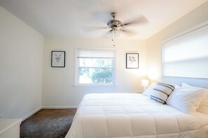 4 dormitorios, tabla de planchar con plancha, wifi y ropa de cama