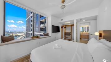 In-room safe, iron/ironing board, free WiFi, bed sheets