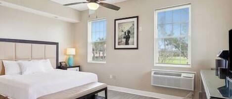 1 bedroom, iron/ironing board, travel crib, WiFi