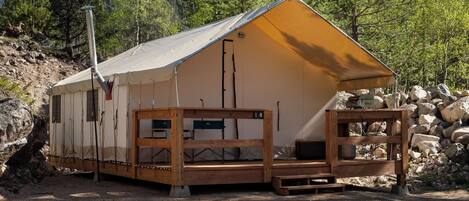 Enceinte de l’hébergement