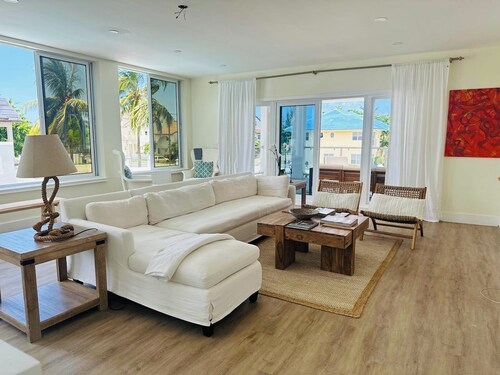Beautiful modern home with great outdoor spaces and views.