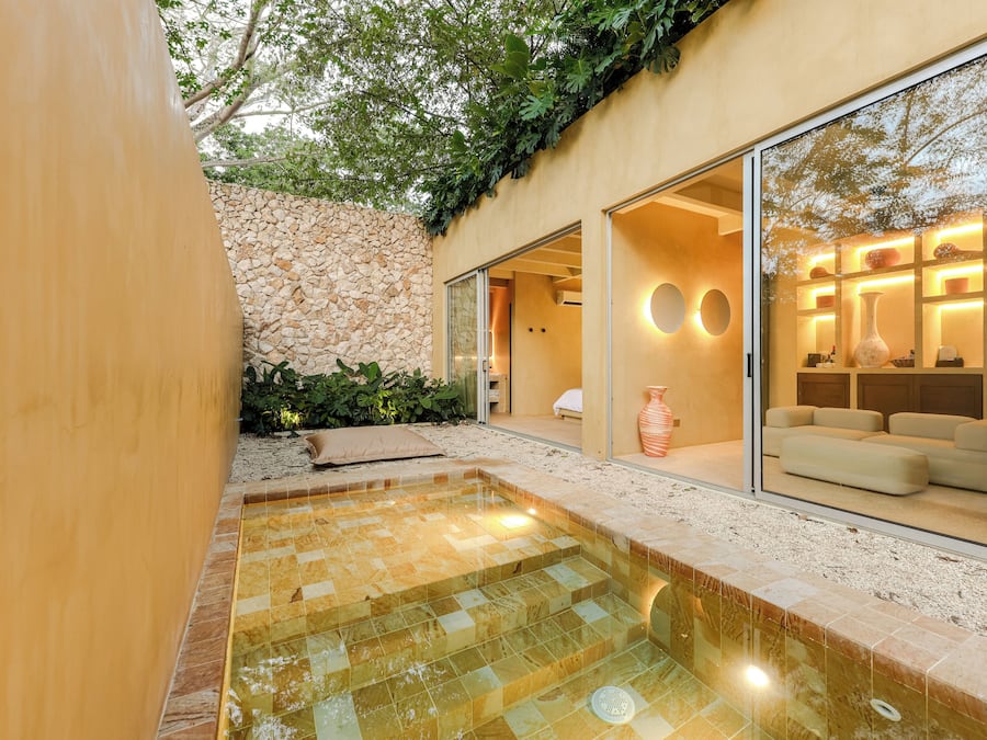 Habitación de lujo doble, piscina privada | Ropa de cama de alta calidad y edredones de plumas