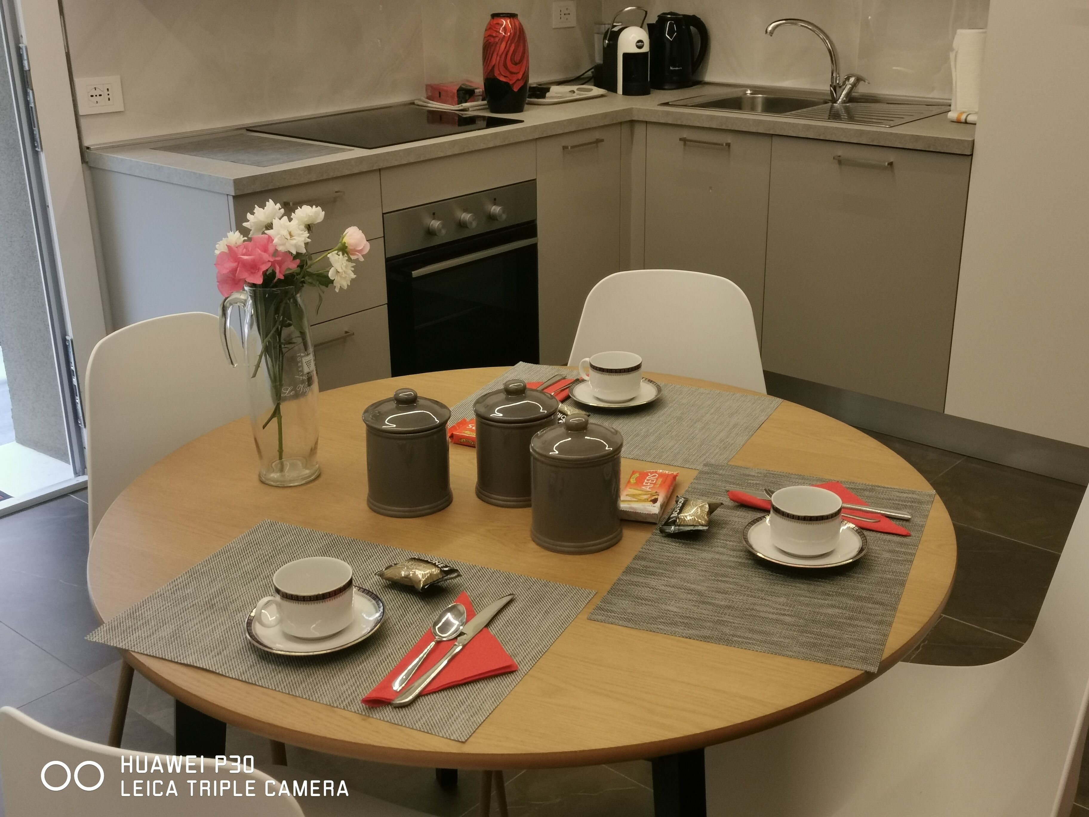 Kühlschrank, Ofen, Herdplatte, Geschirrspüler