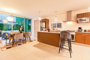 Apartment, 2 Bedrooms, Patio | Private kitchen - NEW City Stay in Roma Private Lounge (Mexico City)