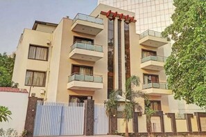 Façade de l’hébergement