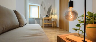 Cozy deluxe room for 4 people with private bathroom