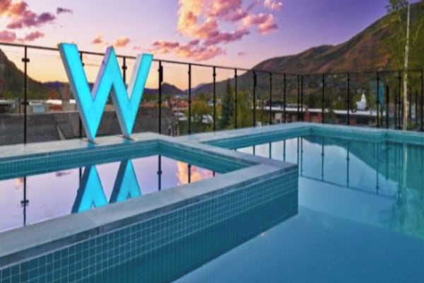 The W Aspen Rooftop Pool