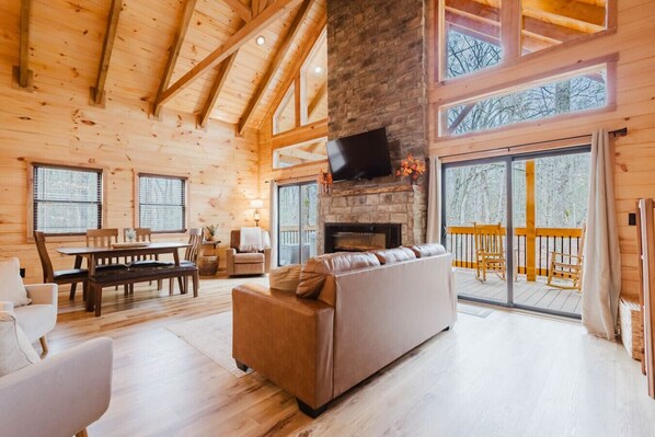 Älytelevisio, takka