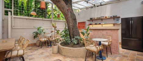 Restaurante al aire libre
