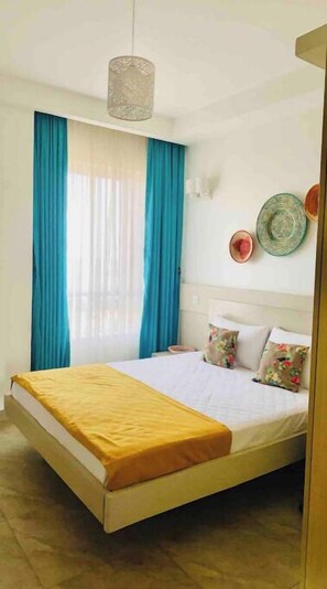 2 bedrooms, iron/ironing board, WiFi, bed sheets - Flamingo Apartments
 (Kampala)