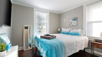 2 chambres, fer et planche à repasser, Wi-Fi gratuit, draps fournis