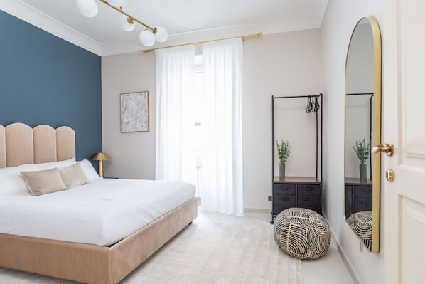 2 Schlafzimmer, schallisolierte Zimmer, WLAN, Bettwäsche