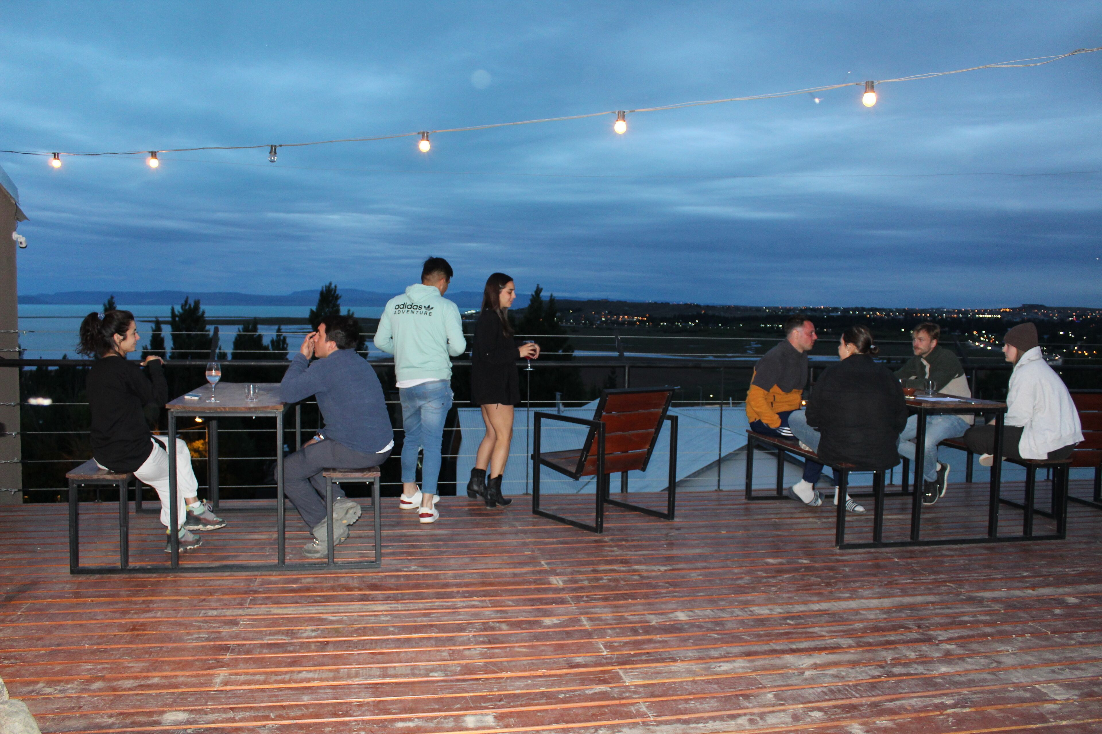 Rooftop terrace