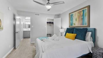 1 chambre, bureau, Wi-Fi, literie fournie