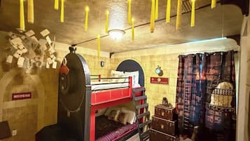 8 bedrooms, iron/ironing board, travel cot, WiFi