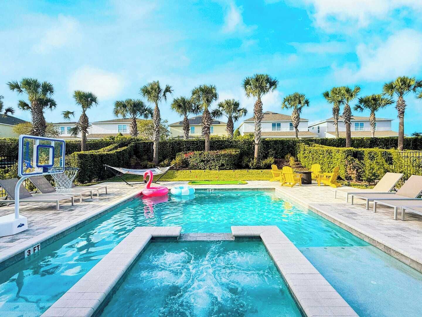 室外泳池、暖水池