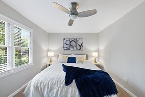 2 habitaciones, tabla de planchar con plancha y wifi gratis