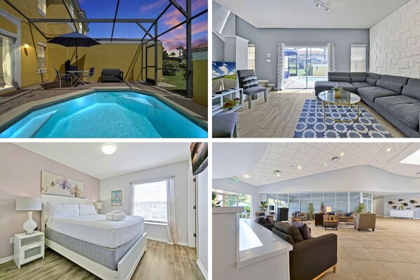 Indoor pool, a heated pool