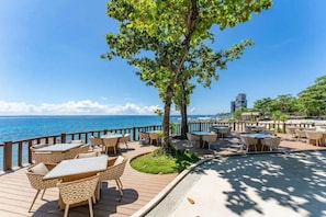 Private beach, white sand