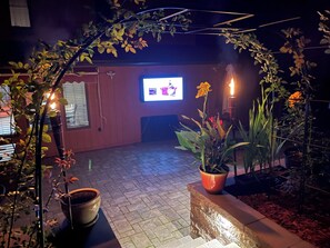 Property grounds - Luxury Poconos retreat with hot tub, sauna, fire pit & patio   (East Stroudsburg)