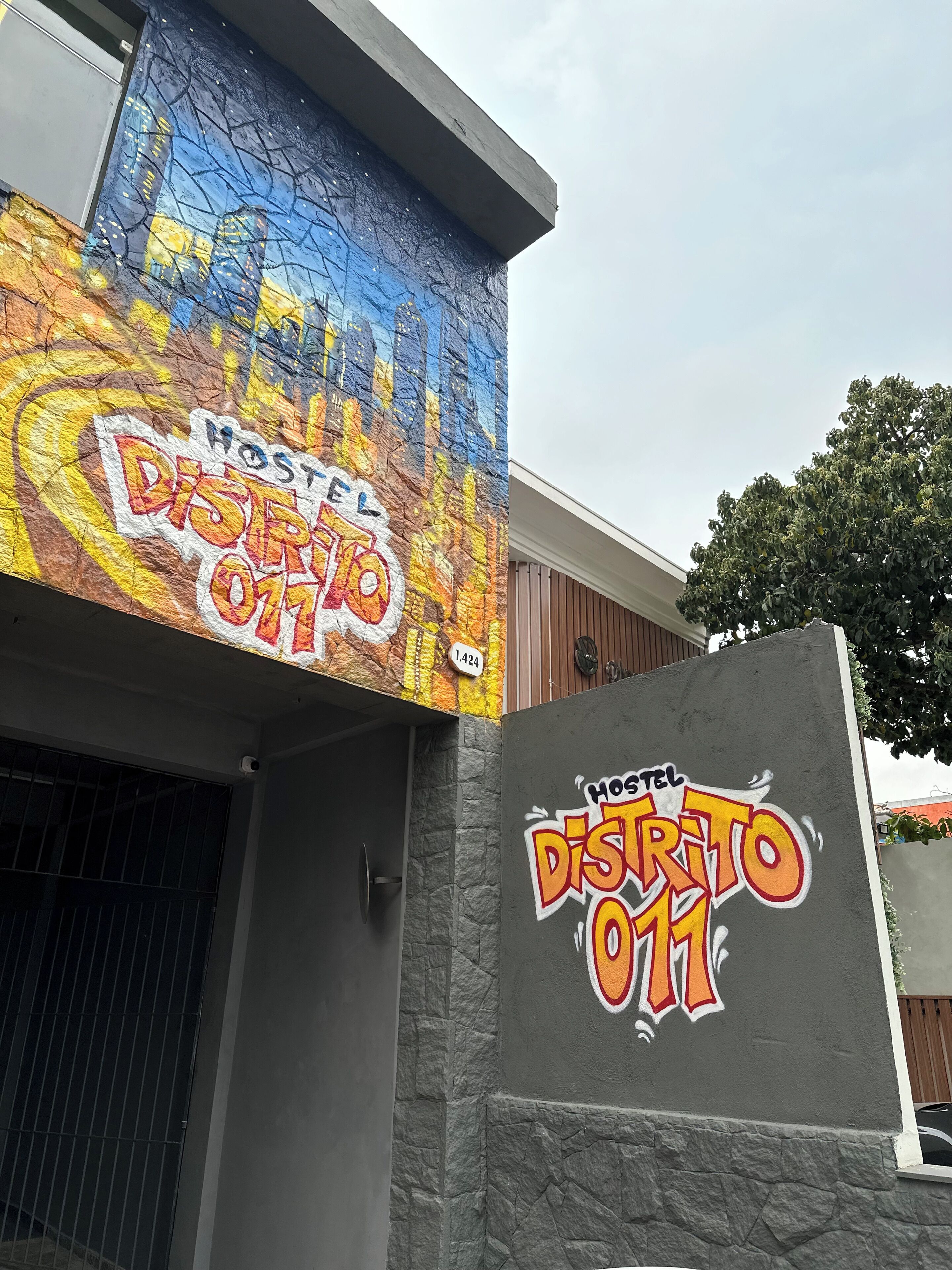 Fachada da propriedade