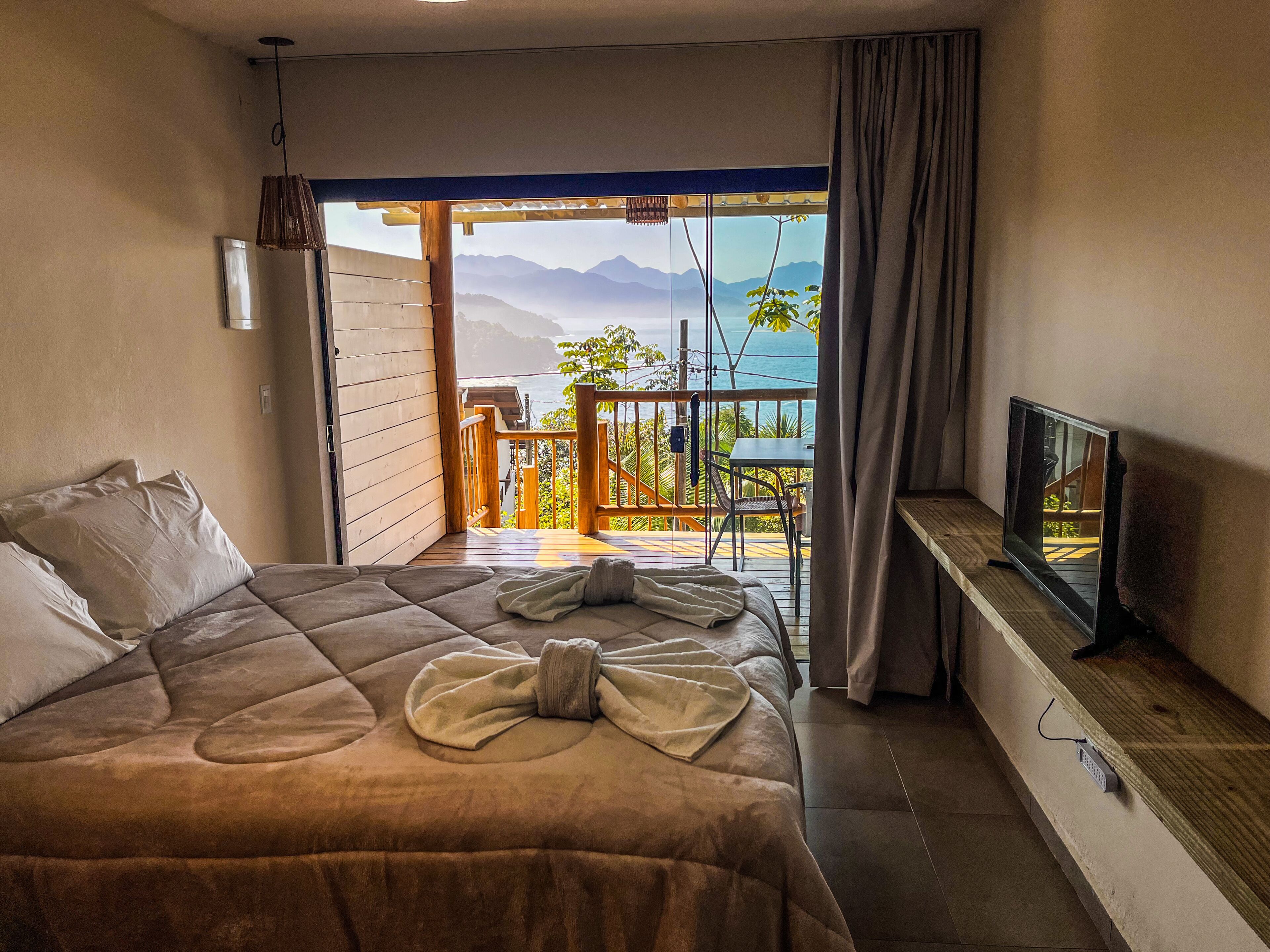 Standard-Studio, Veranda, Meerblick | Kostenloses WLAN