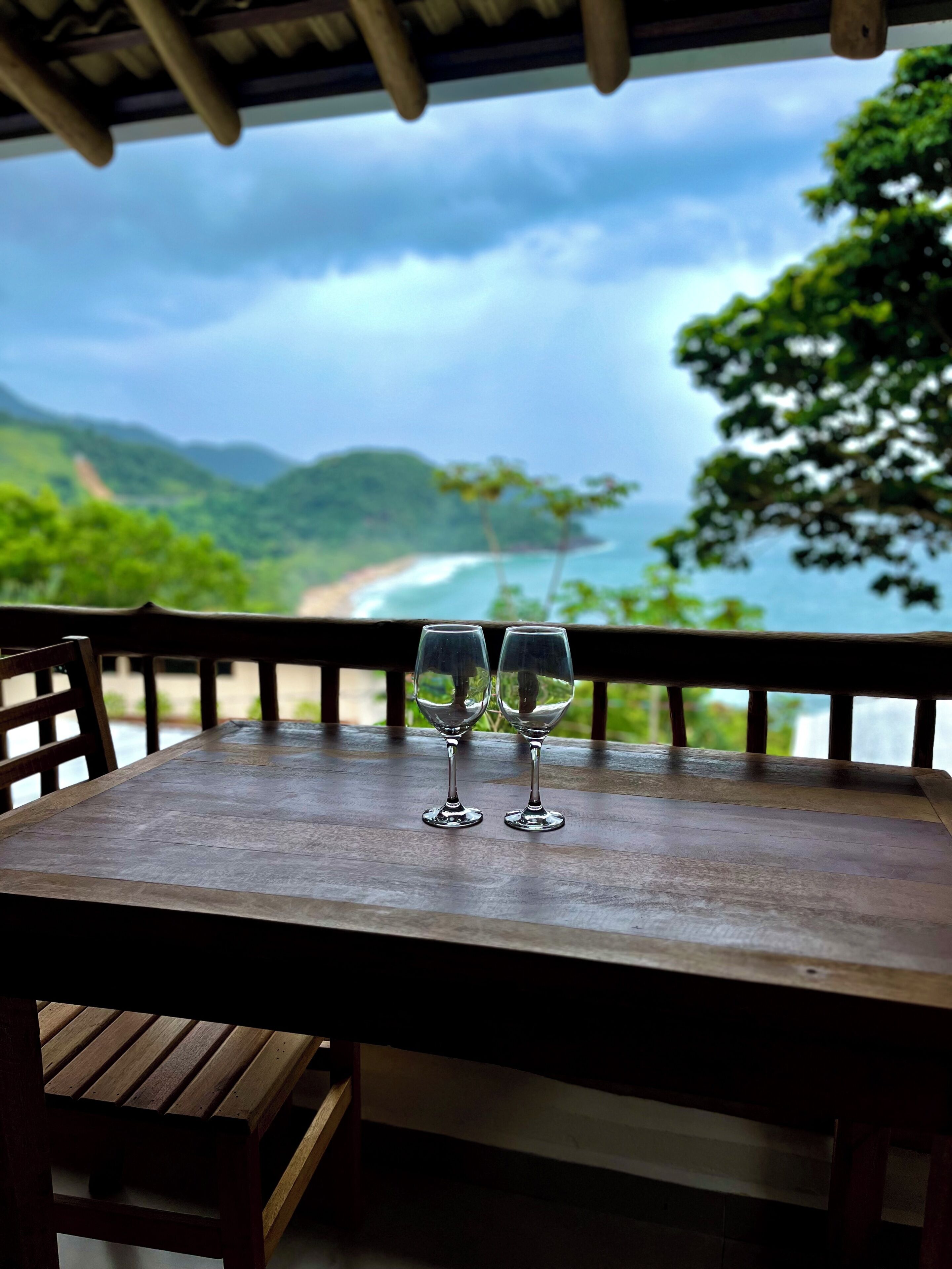 Superior-Studio, Veranda, Meerblick | Speisen im Freien